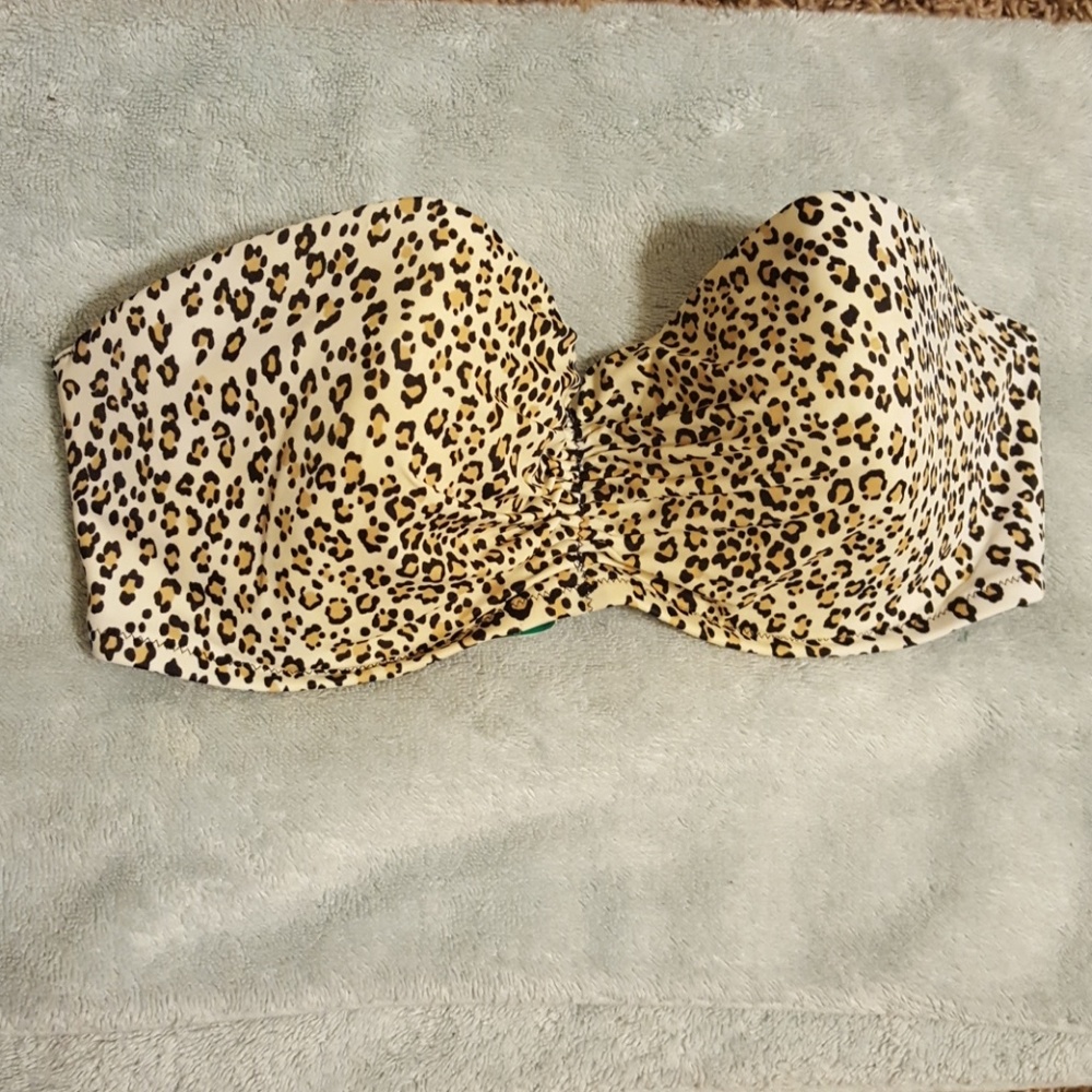 Victoria's Secret Cheetah Bandeau 34DD